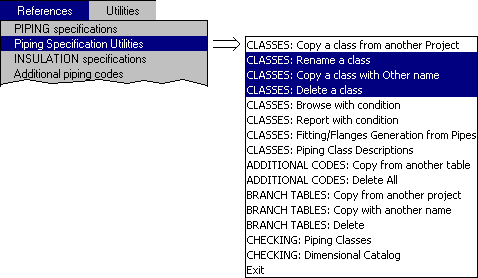 Class Utilities: Options