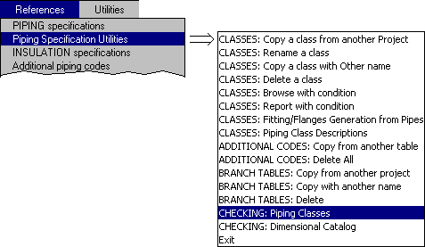 Piping Specification Verification